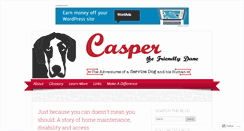 Desktop Screenshot of casperthefriendlydane.com